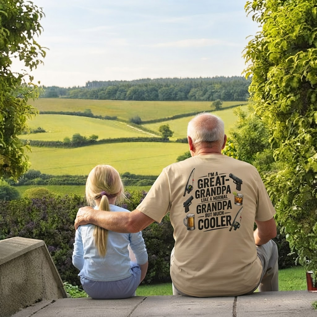 I'm a Great Grandpa Like a Normal Grandpa But Much Cooler T-Shirt